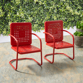Crosley Bates chair paired with a cozy porch setup.