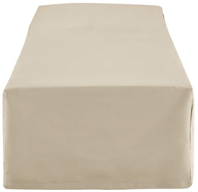 Crosley Furniture chaise cover with drawstrings secures a tight fit against windy days