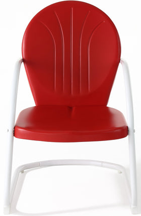 Crosley Griffith outdoor chair metal frame withstands sun and weather effectively