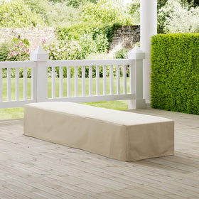 Crosley Furniture heavy-duty vinyl cover guards against scratches and weathering