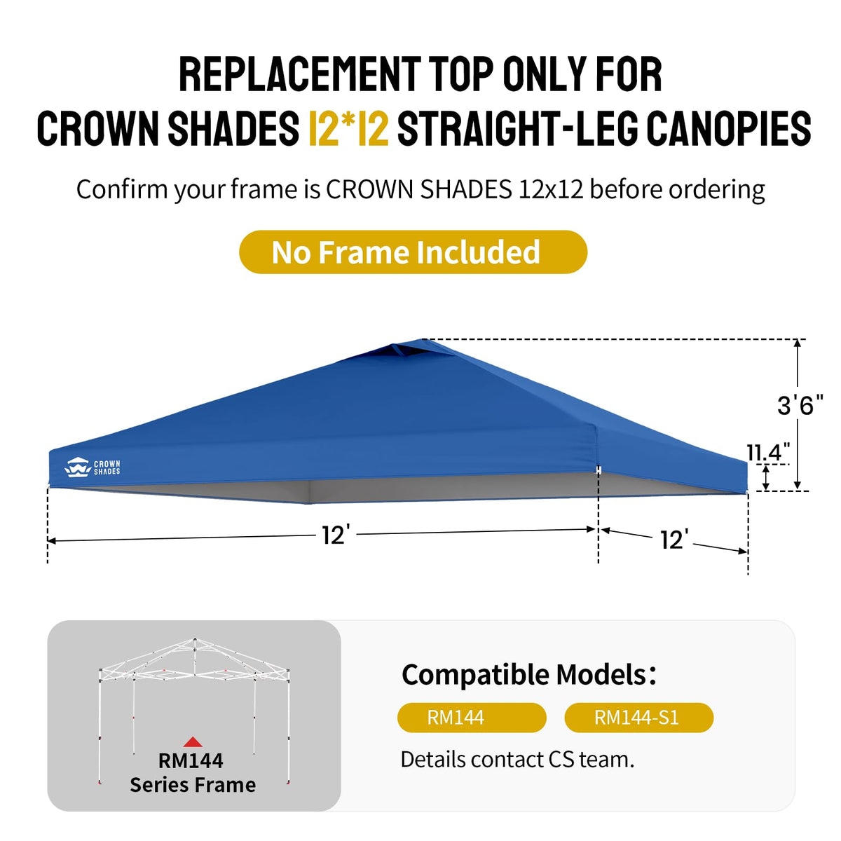 Crown Shades RM144 top air vent detail promotes airflow and comfort