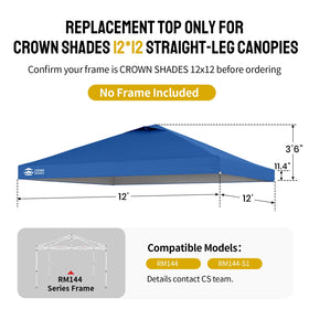 Crown Shades RM144 top air vent detail promotes airflow and comfort