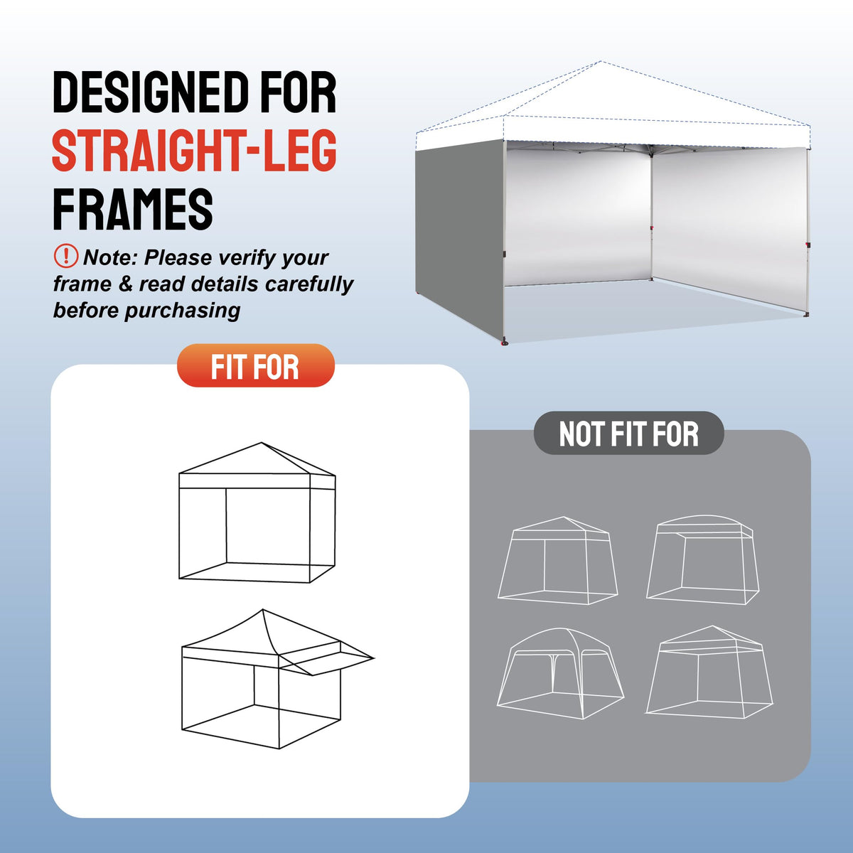 Crown Shades sidewall gray 4-pack waterproof fabric close-up with silver coating.