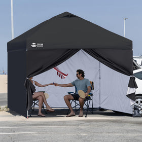 CROWN SHADES sidewalls are sold as walls only, canopy and frame sold separately.