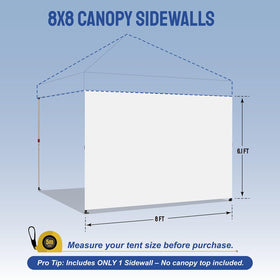 Crown Shades SunWall 6x8ft fabric close-up shows durable waterproof coating.