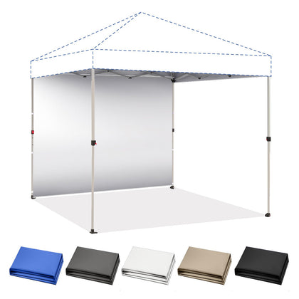 Crown Shades SunWall sidewall front view with UV protection.