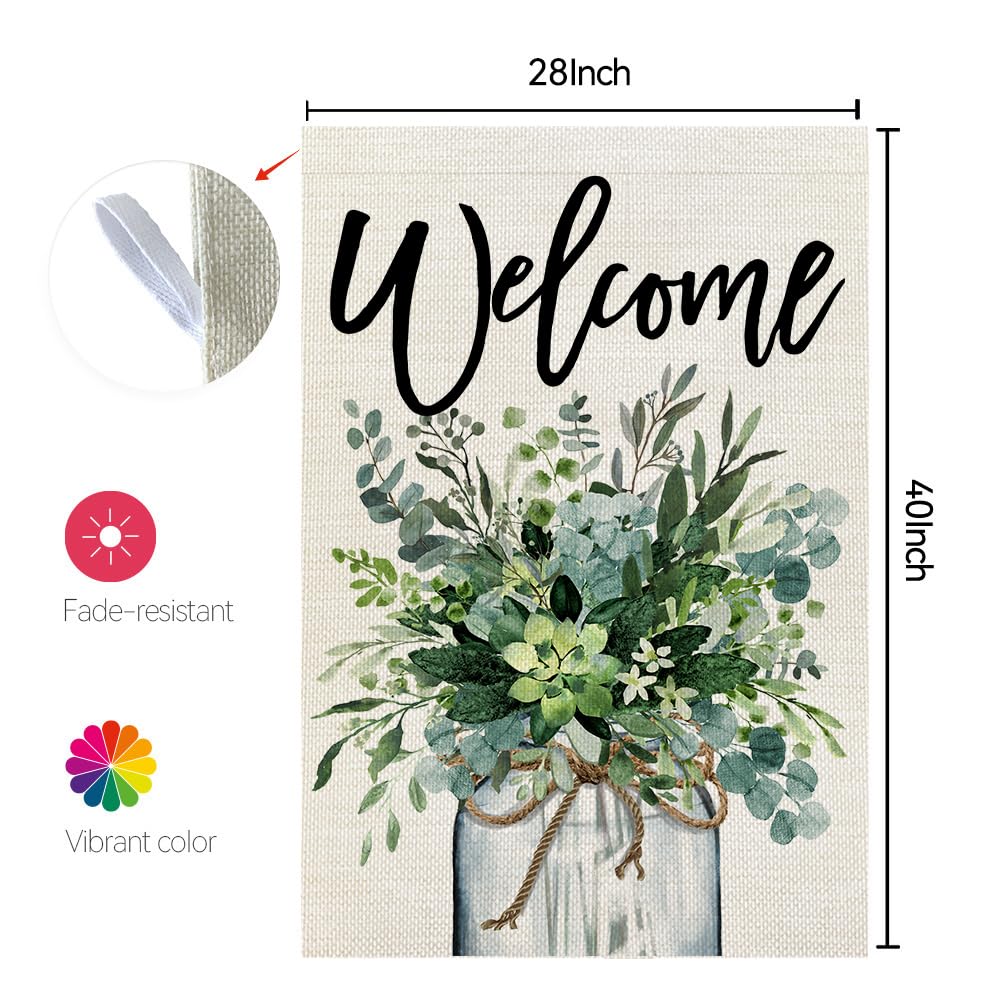 CROWNED BEAUTY double-sided flag displays vivid design from both directions.
