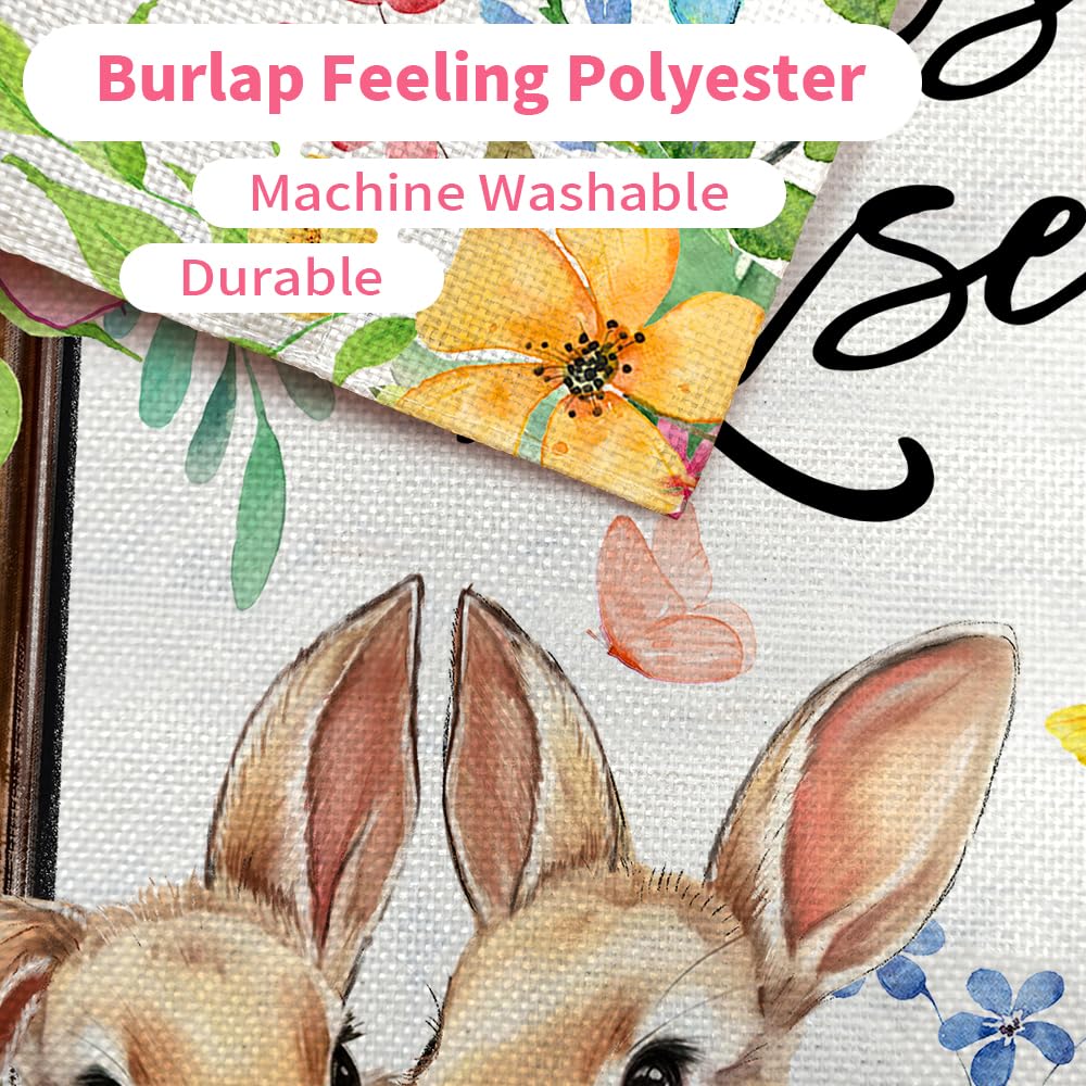 CROWNED BEAUTY Easter flag makes a thoughtful seasonal gift for neighbors and friends.