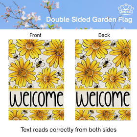 CROWNED BEAUTY floral pastel welcome design creates welcoming curb appeal