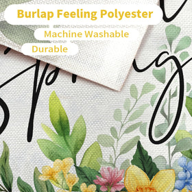 CROWNED BEAUTY spring flag with birds and bees adds cheerful curb appeal