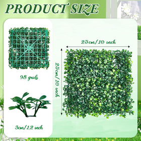 Crowye outdoor-ready panel viewed outdoors demonstrates weather-resistant greenery.