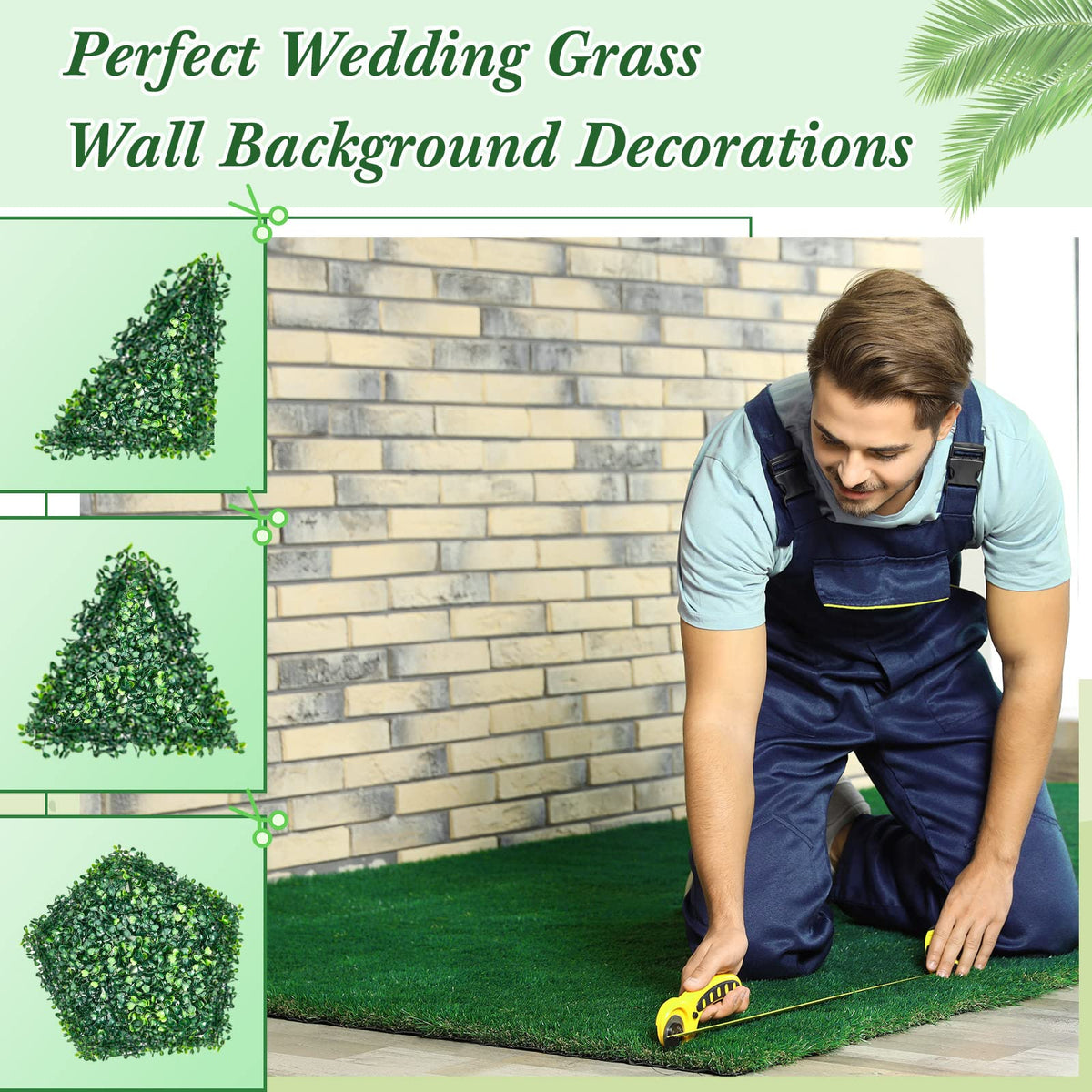 Crowye patio decor panel adds natural touch to outdoor space.