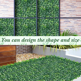 Crowye privacy-screen panels help define outdoor areas while maintaining a fresh look.