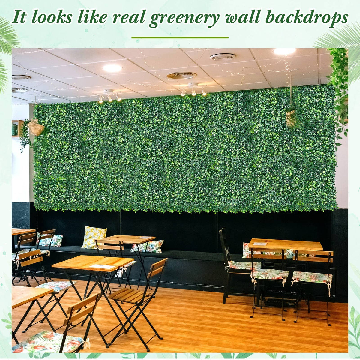 Crowye wedding backdrop decor offers soft natural vibes for celebrations.