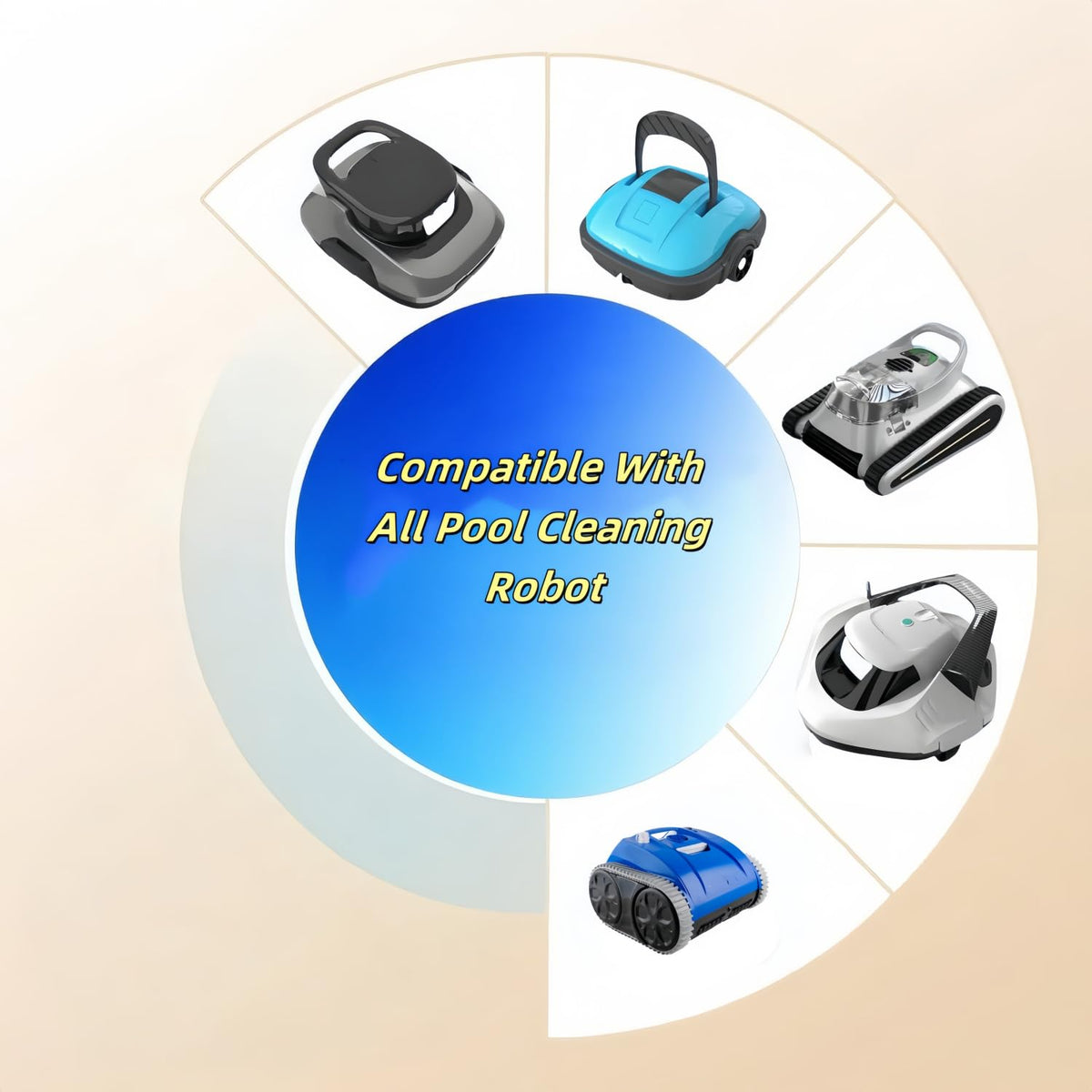 Crssmet sturdy plastic pool hook resists wear during long cleaning sessions