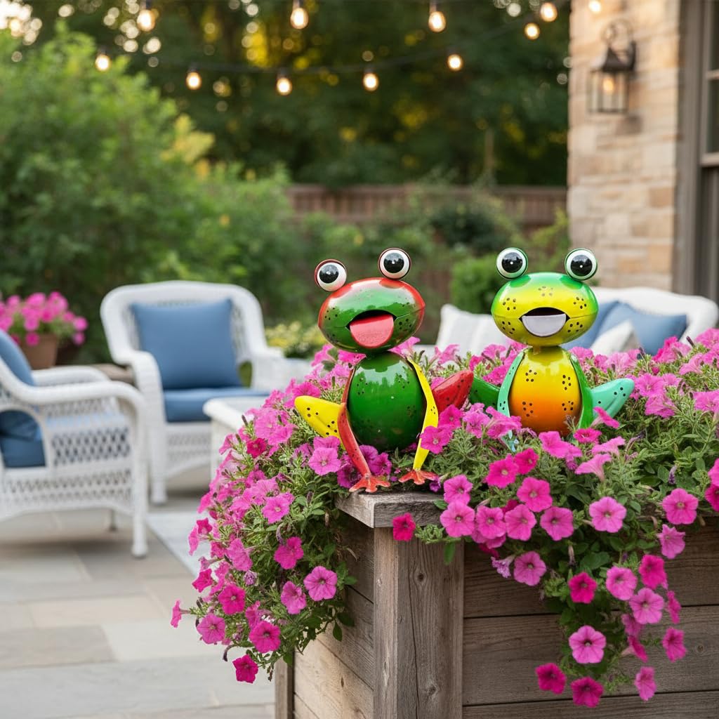 Cruis Cuka outdoor decor combines charm with durable weather-resistant metal.