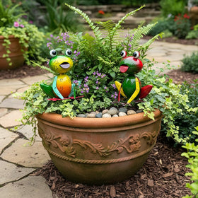 Cruis Cuka indoor-outdoor decor offers versatile styling for tabletops or walls.