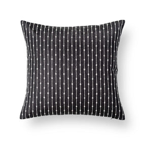 Crumbs Home indoor couch setting featuring the fall linen pillow cover.