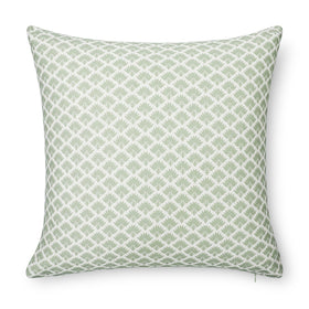 Crumbs Home linen-blend material pillow cover balancing softness and outdoor durability