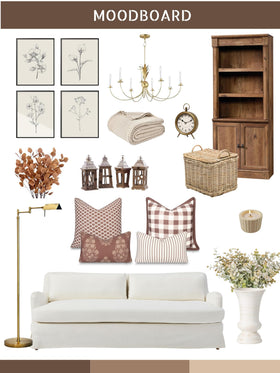 Crumbs Home wave stripe detail to elevate rustic farmhouse and California casual styles
