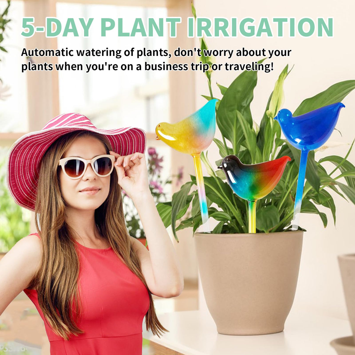 CRVAJJWT easy-to-use watering globes insert fill and seal.