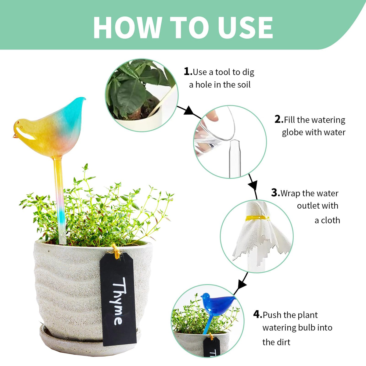 CRVAJJWT perfect gift for plant lovers and home gardeners.