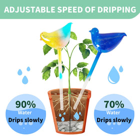 CRVAJJWT works with plants of various sizes from hanging planters to pots.