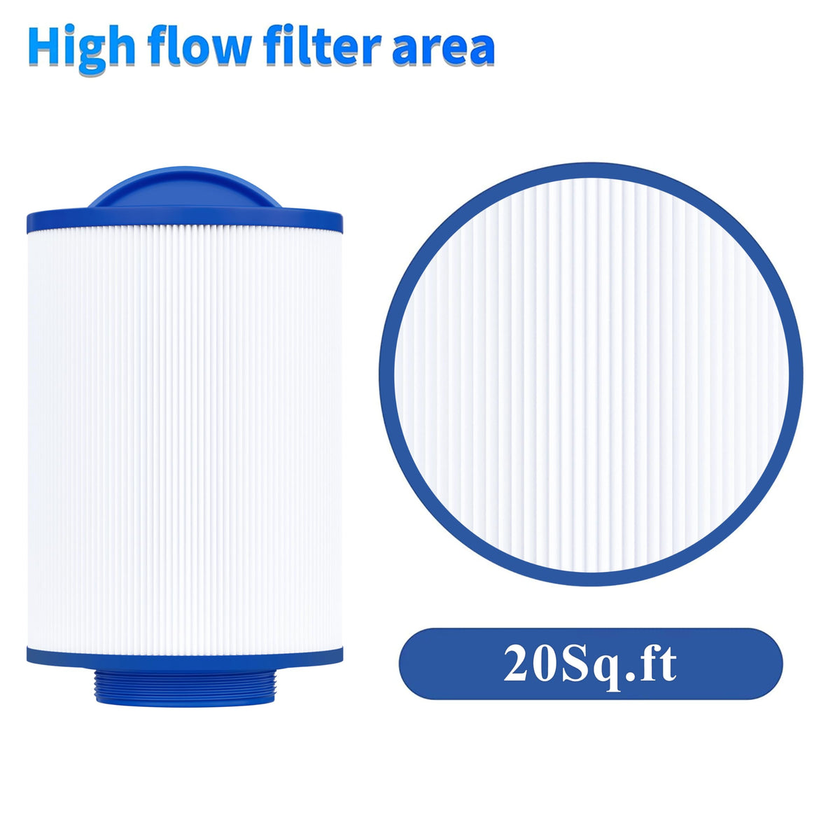 Cryspool 05011 filter compatible with multiple spa models including PLAS series.