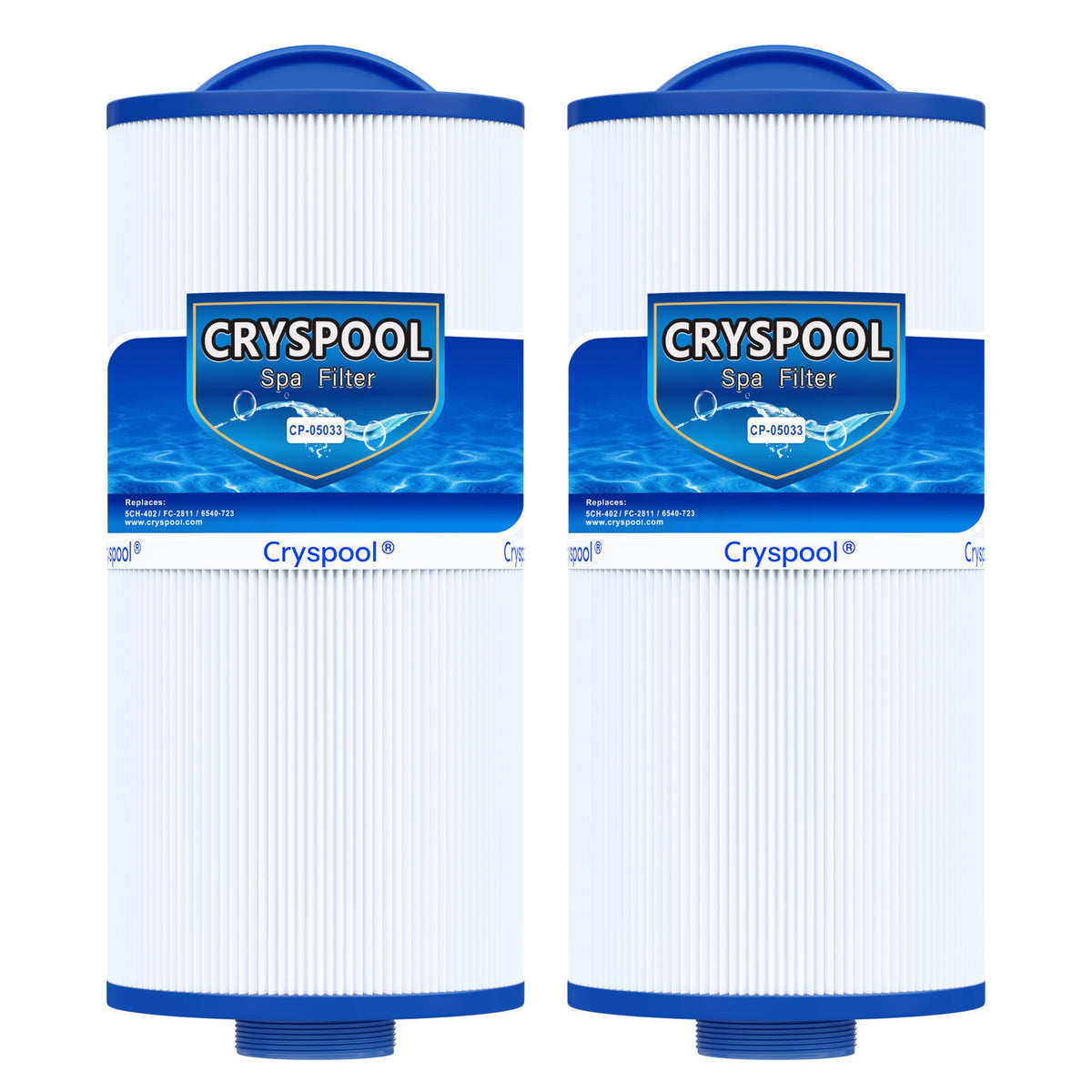 Cryspool 05033 filter for Del Sol spas compatibility enhances water clarity
