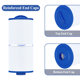 Cryspool 05033 filter for South Pacific Spas 40 sq ft improves water quality