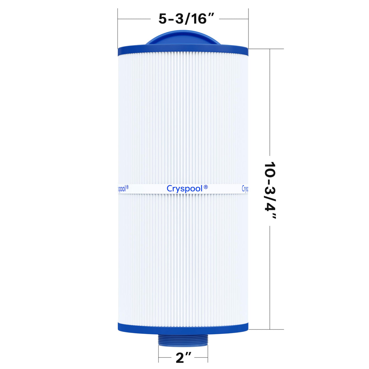 Cryspool 05033 filter for Tuff Spas pre-2021 compatibility improves water cleanliness