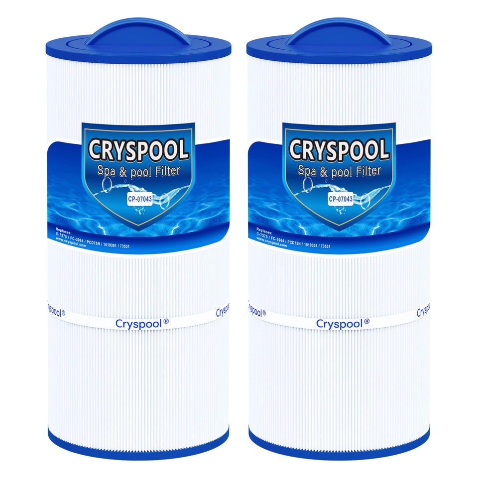 Cryspool 07043 filter for Caldera 75 compatibility, ensuring stable spa filtration.