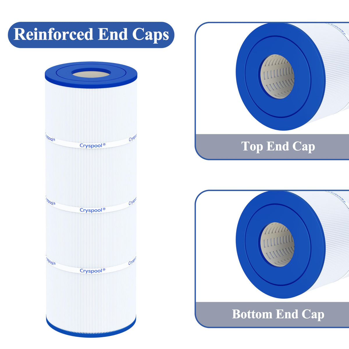 Cryspool 07065 trilobal-fiber filter delivers deeper filtration