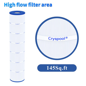 Cryspool 07116 filter dimensions aid precise fit.