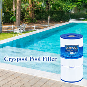 Cryspool 08046 filter two-pack packaging for convenient replacement.