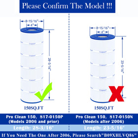 Cryspool 08059 compatibility label demonstrates broad model support for easy pool maintenance.