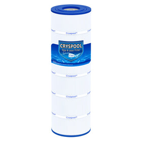 Cryspool 08061 filter assembly shows compatibility with multiple pool systems