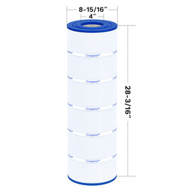 Cryspool 08061 trilobal fibers deliver higher filtration capacity and longer life
