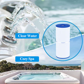 Cryspool 35 sq ft filtration area enhances water processing