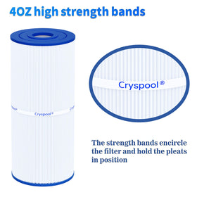 Cryspool CRP35B filter cleaning process for easy maintenance
