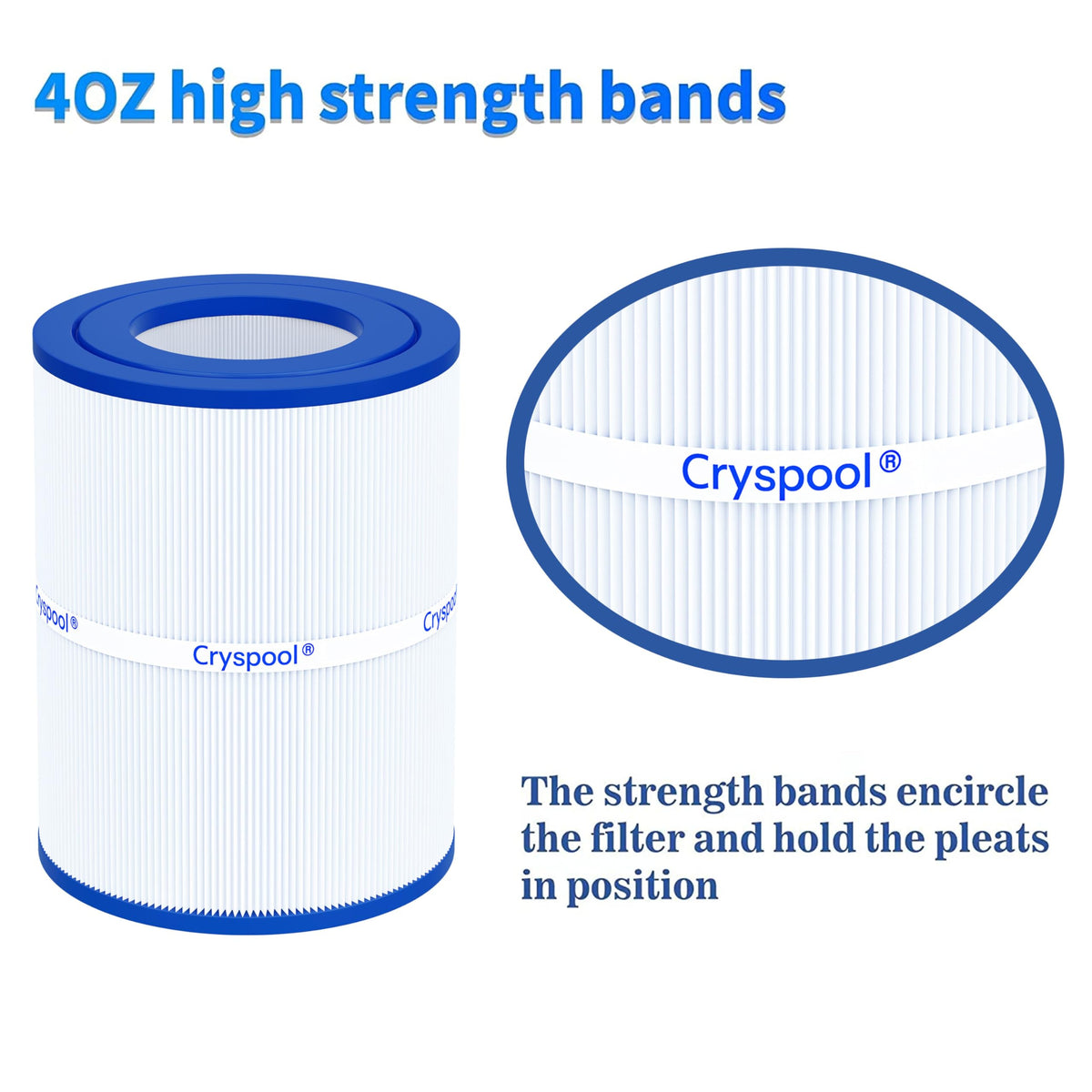 Cryspool PDM28 filter packaging shows value and compatibility.