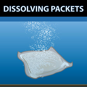 CrystalClear BioClarifier concentrated packets for easy dosing and wide coverage.