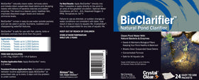 CrystalClear BioClarifier in a pond, promoting healthier water for fish