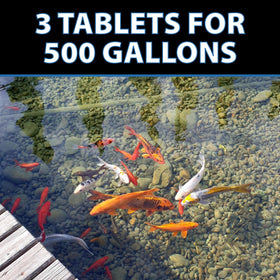 CrystalClear MuckOff deep-clean action reaches hard-to-reach pond areas.