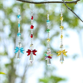 Crystalsuncatcher hanging crystal decor enhances windows, curtains, or shelves with sparkle.