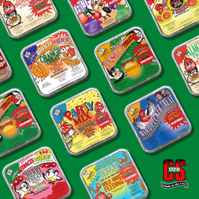 Variety of flavors for C&S Insect Suet Treat including peanut and berry