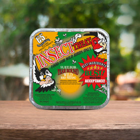 Made in the USA, C&S Insect Suet Treat trusted by bird lovers