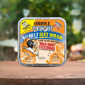 C&S Oriole Delight suet options offer flavor variety for backyard species
