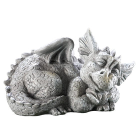 CT DISCOUNT STORE sleeping baby dragon close-up figurine, great for collectable display and gift ideas.