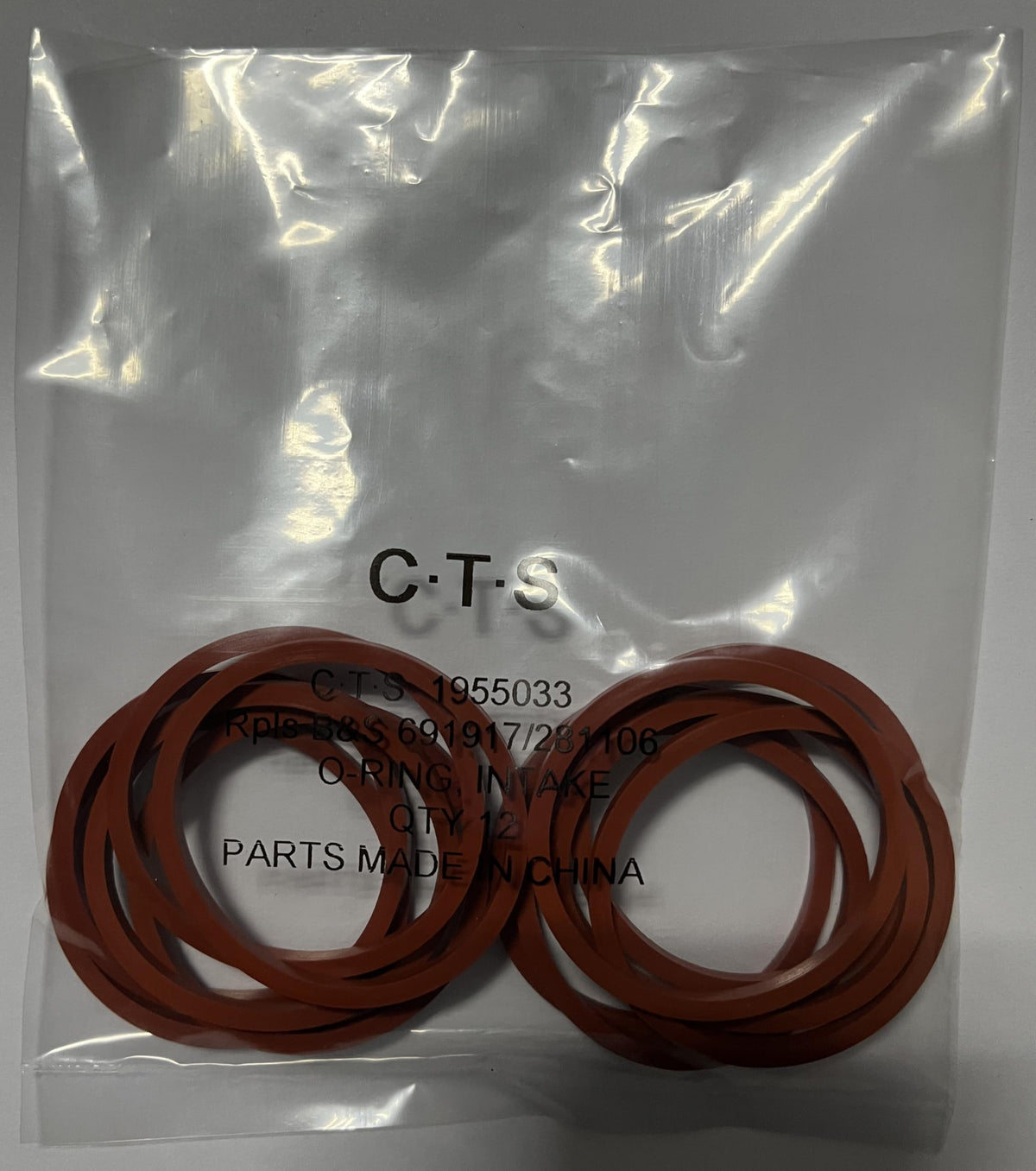CTS replacement O-ring set for BS 691917 281106 ensures easy installation.